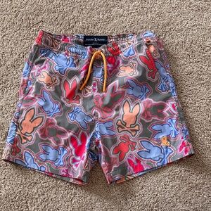 Psycho Bunny swim trunks